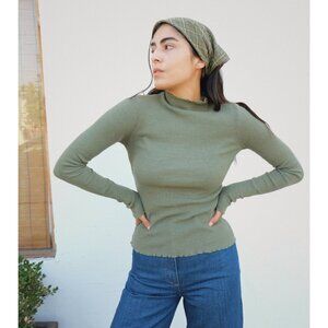 Selva Negra Marieta Top in Moss